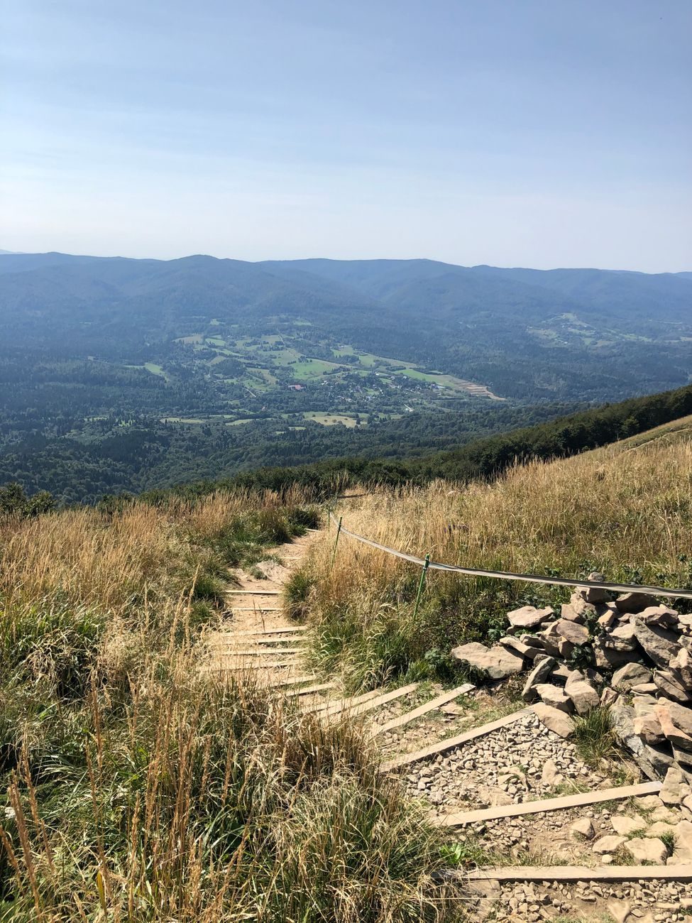 Krajobraz regionu Bieszczady