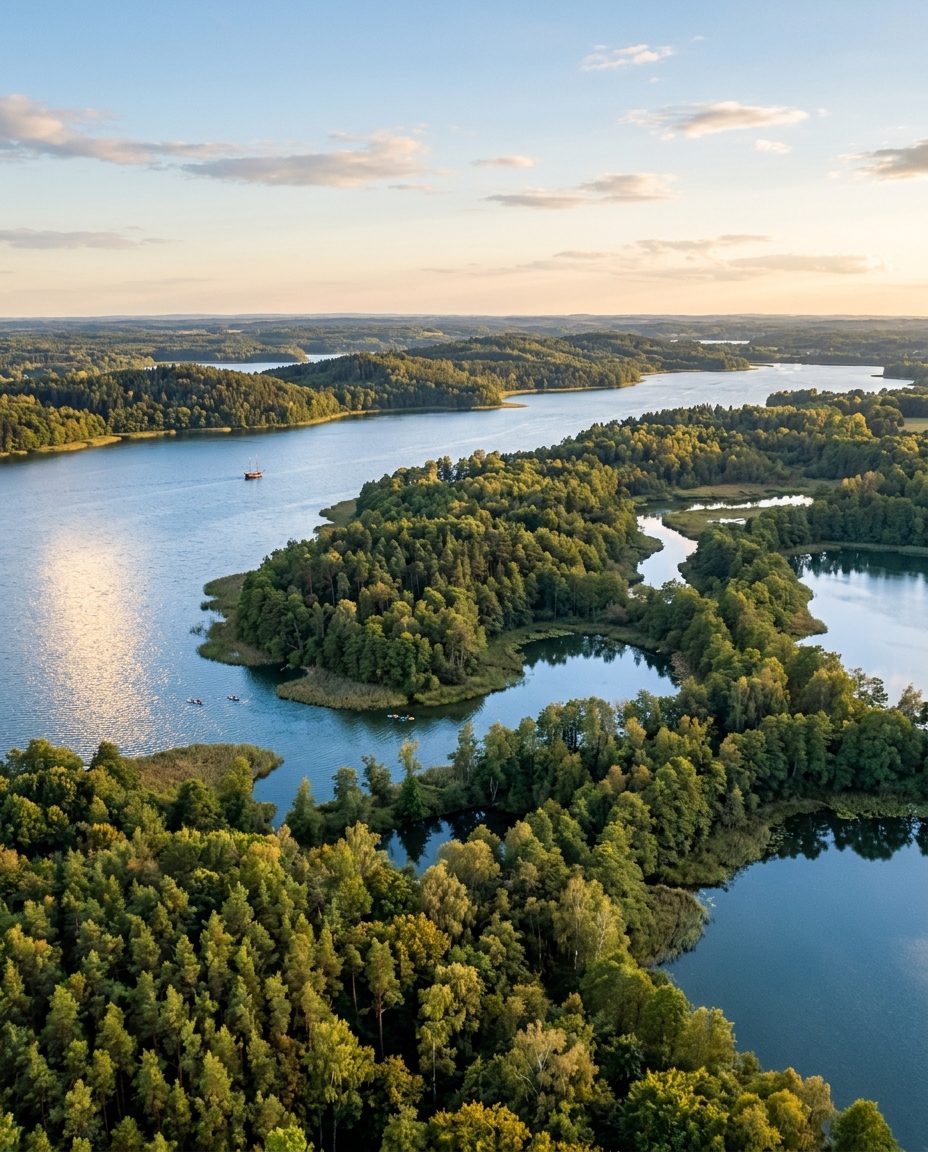 Krajobraz regionu Mazury