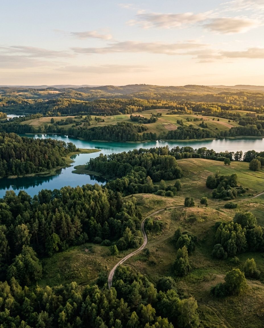 Krajobraz regionu Suwalszczyzna